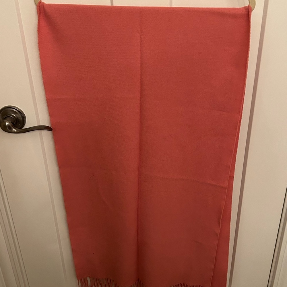 Indigo Soft Pink Pashmina Scarf - Picture 4 of 6